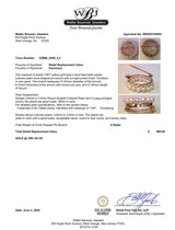 Estate 14K Y Gold Akoya Pearl Circle Pin