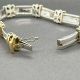 Estate Tiffany & Co. SS 18 Atlas Groove Link Bracelet