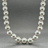 Estate Tiffany & Co. SS Graduated Hardwear Necklace