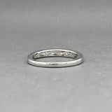 Estate 14K W Gold 0.30ctw Diamond Anniversary Ring