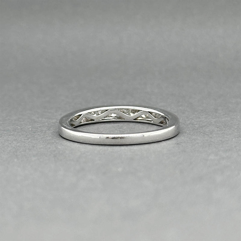 Estate 14K W Gold 0.30ctw Diamond Anniversary Ring