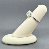 Estate Platinum 1.73ctw G/SI1 Lab & Natural Diamond Toi Et Moi Ring