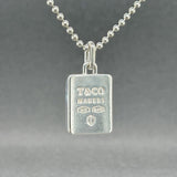 Estate Tiffany & Co. SS Makers Pendant