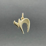 Estate 14K Y Gold Chai Pendant