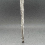 Estate 18K W Gold 19.5” Cable Chain Necklace