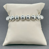 Estate Tiffany & Co. SS Hardwear Beaded Bracelet