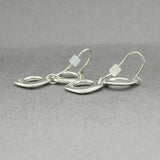 Estate Tiffany & Co. SS Double Cushion Drop Earrings