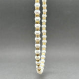Estate 14K Y Gold Pearl 16.5” Necklace