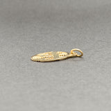 Estate 14K Y Gold Mini Chai Pendant