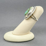 Estate SS Turquoise Cocktail Ring