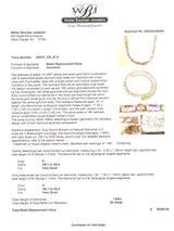 Estate 14 & 18K Y Gold 1.85ctw H/VS1-2 Diamond Necklace