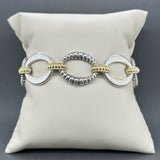 Estate Lagos SS 18 Signature Caviar Link Bracelet