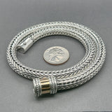 Estate SS 14 8.7mm 16” Woven Chain