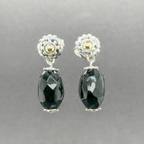 Estate SS 18 Glass Drop Earrings