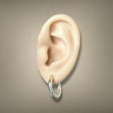 Estate 14K Y Gold 19.1mm Hoop Earrings