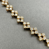 Estate 14K Y Gold 1.67ctw H-I/SI1-2 Diamond Bracelet