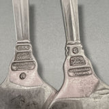 Estate International Silver Royal Danish SS 5pc Dinner Flatware Set