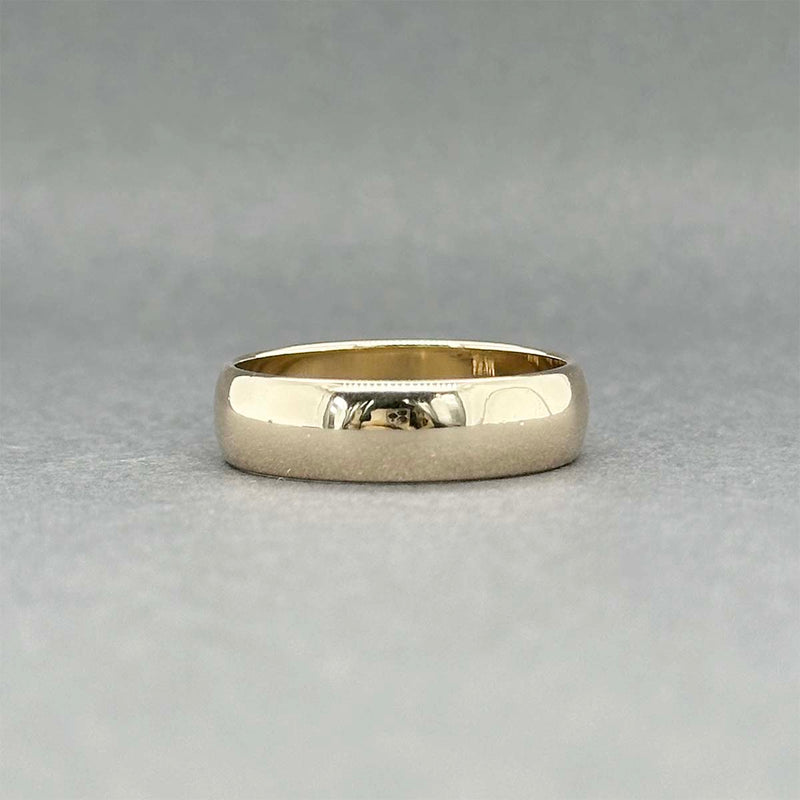 Estate 14K Y Gold 5.14mm Polished Ring