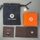 Estate John Hardy Earring Jewelry Box with Pouches and Cleaning Cloth