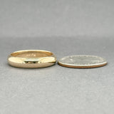 Estate 14K Y Gold 4.9mm Polished Ring