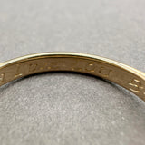 Estate 14K Y Gold 2.19mm Milgrain Ring