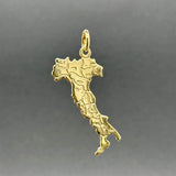 Estate 18K Y Gold Italy Pendant