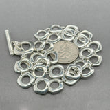 Estate Tiffany & Co. SS Square Cushion Link Necklace