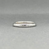 Estate 18K W Gold 2.63mm Ring