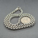 Estate Jai SS 5.3mm 20” Box Chain