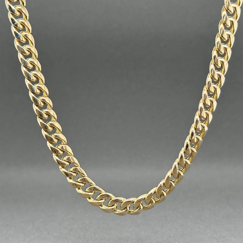 Estate 14K Y Gold Hollow 6.11mm 18” Curb Link Chain
