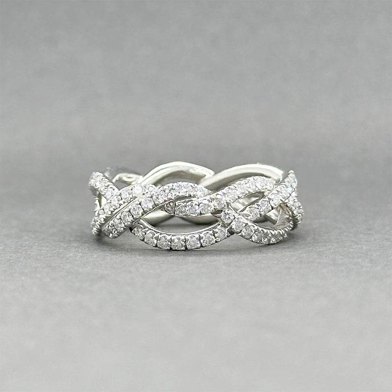 Estate David Yurman Platinum Wisteria 1.35ctw Diamond Ring