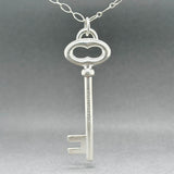 Estate Tiffany & Co. SS Key Pendant