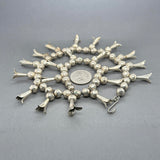 Estate SS Squash Blossom Necklace