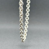 Estate 999 Silver 5.00mm 20” Cable Chain