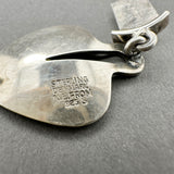 Estate N.E. From SS Leaf Link Bracelet