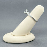 Estate 14K W Gold 0.40ctw H/SI1-I1 Diamond Eng. Ring