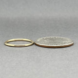 Estate 14K Y Gold 1.36mm Polished Ring