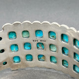 Estate SS Turquoise South West Cuff Bracelet