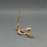 Estate 18K Y Gold Horse Jockey Pin