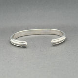 Estate SS Hand Wrought Cuff Bracelet
