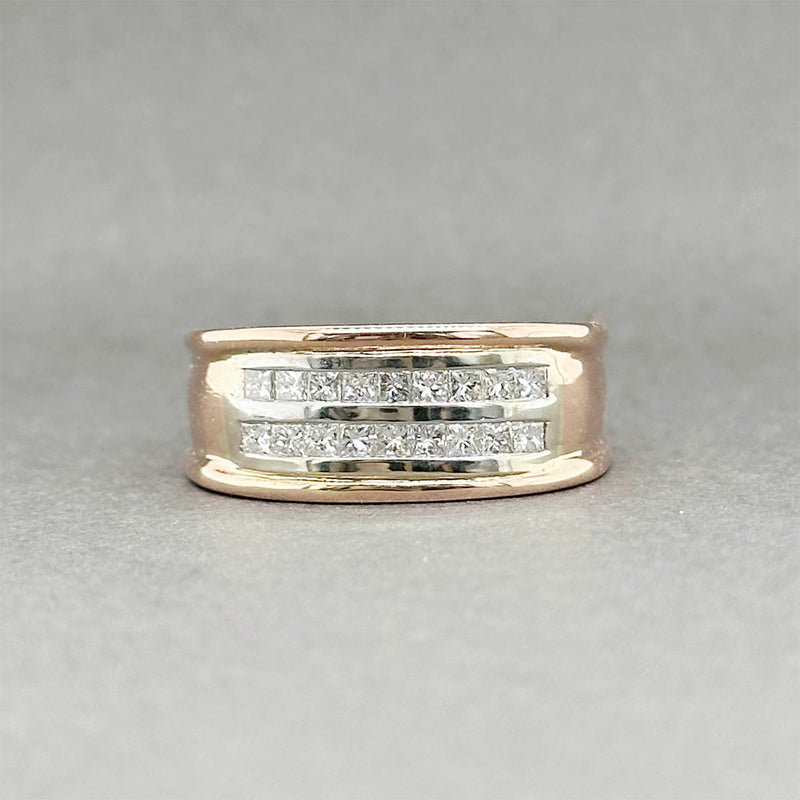 Estate 14K TT Gold 0.68ctw Diamond Ring