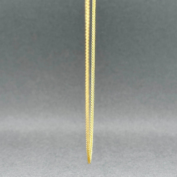 Estate 14K Y Gold 1mm 18” Wheat Chain