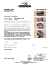 Estate 18K W Gold 0.99ctw H-I/SI1-2 Diamond Wrap Ring