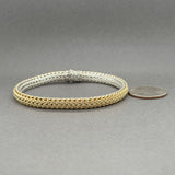 Estate John Hardy SS 18 Reversible Icon Bracelet