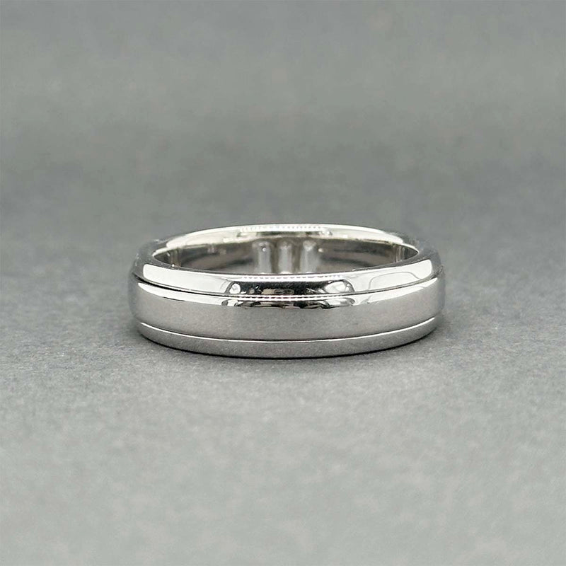 Estate 18K W Gold 0.33ctw H/VS1-SI1 Diamond Men’s Ring