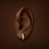 Estate 14K Y Gold 11.90mm Mini Huggie Earrings