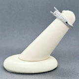 Estate 14K W Gold 0.45ctw Diamond Eng. Ring Semi-Mount