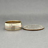 Estate 14K Tri-Color Gold 7.62mm Ring