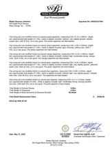 Estate 14K W Gold 5.89ctw Sapphire & 2.49ctw Diamond Bracelet