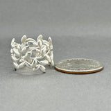 Estate Tiffany & Co Picasso SS Olive Leaf Ring